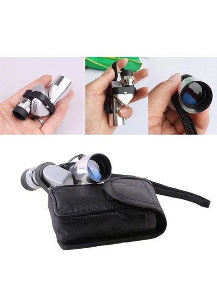 8X20 Tekli Dürbün Monoküler Mini Dürbün Kırmızı Camlı Avuç Içi Dürbünü fiyatları