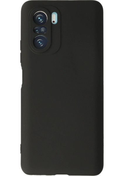 MYT09 Xiaomi Poco F3 Kılıf First Silikon - Siyah