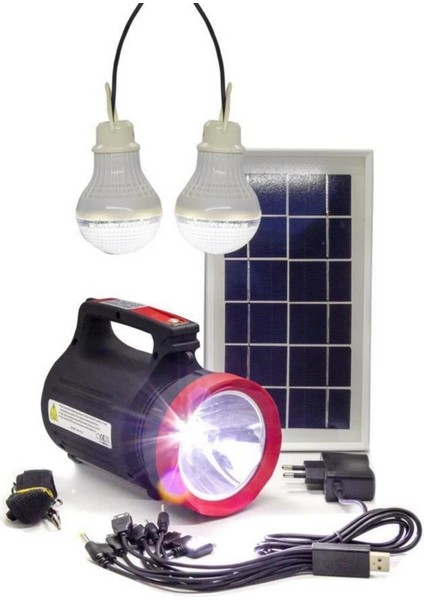 Gold Sılver GS-330 Güneş Enerjili Solar Aydınlatma Sistemi