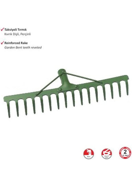 Takviyeli Tırmık 20 Diş