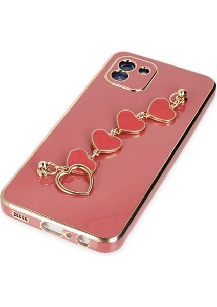 MYT09 Samsung Galaxy A03 Kılıf Esila Silikon - Kırmızı fırsatları