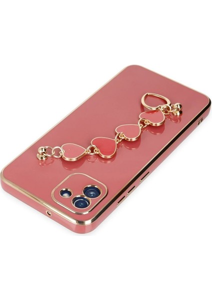 MYT09 Samsung Galaxy A03 Kılıf Esila Silikon - Kırmızı indirimleri