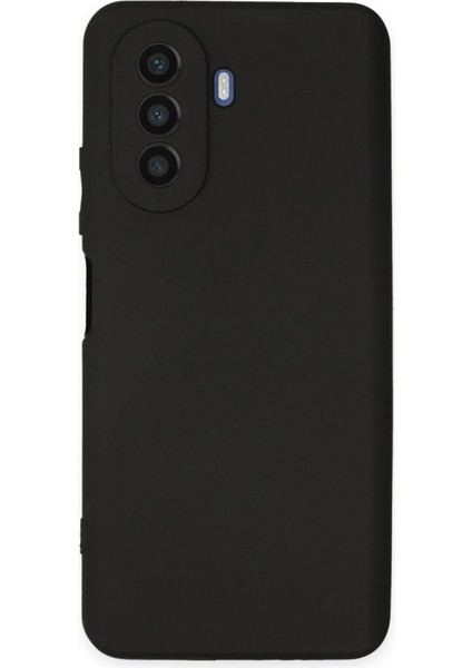 MYT09 Huawei Nova Y70 Kılıf First Silikon - Siyah