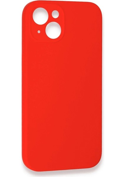 MYT09 iPhone 13 Mini Kılıf Lansman Legant Silikon - Kırmızı modelleri