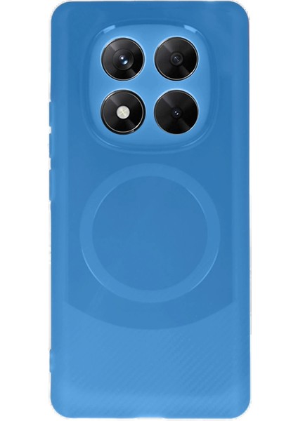 MYT09 Xiaomi Redmi Note 14 Pro 5g Kılıf Maya Karbon Kapak - Lacivert modelleri