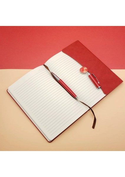 Çizgili Defter ve Metal Kalem Seti fiyatları