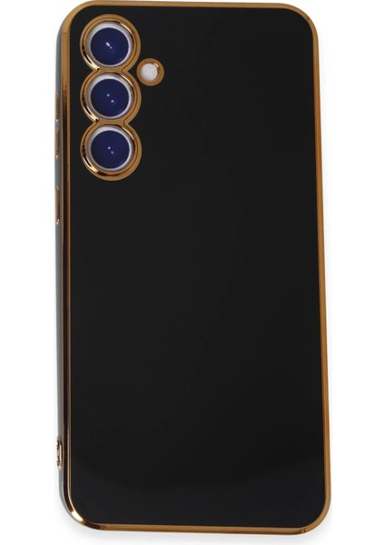 MYT09 Samsung Galaxy S23 Fe Kılıf Volet Silikon - Siyah