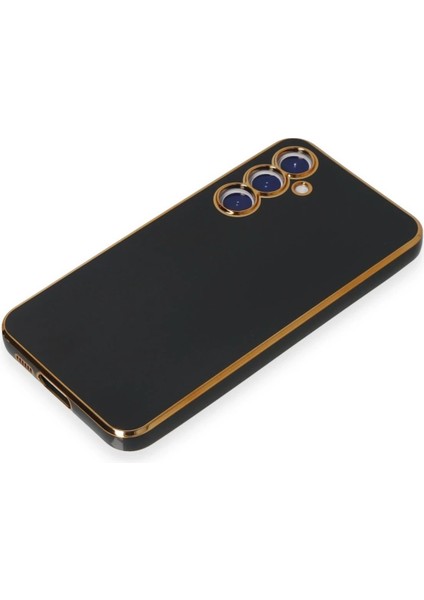 MYT09 Samsung Galaxy S23 Fe Kılıf Volet Silikon - Siyah fırsatları