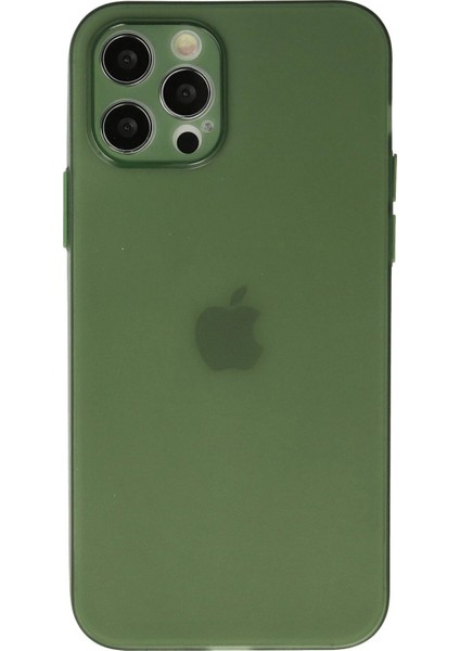 MYT09 iPhone 12 Pro Max Kılıf Puma Silikon - Yeşil