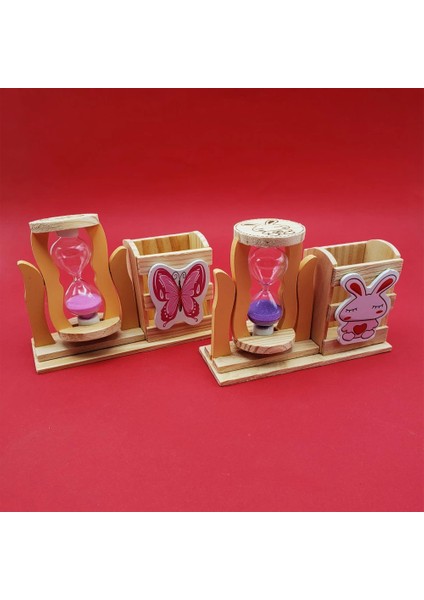 Kum Saati Kalemlik Kutulu modelleri