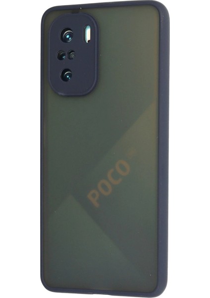 MYT09 Xiaomi Poco F3 Kılıf Montreal Silikon Kapak - Lacivert fiyatları