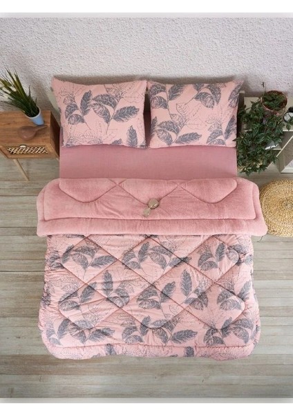 Çift Kişilik Wellsoft Yorgan ve Yastık Kılıfı Uyku Seti