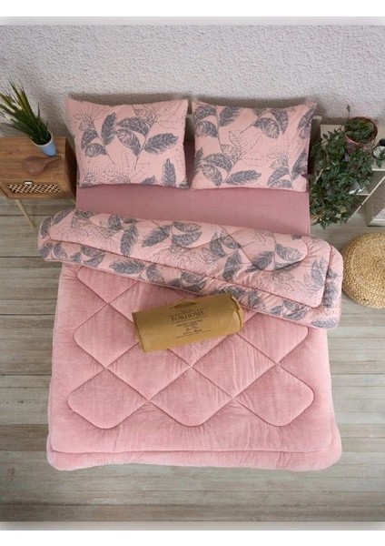 Çift Kişilik Wellsoft Yorgan ve Yastık Kılıfı Uyku Seti fırsatları