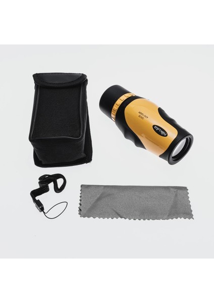 30X30 Tek Gözlü Ayarı Gerektirmeyen Perma Focus Otomatık Netleme Dürbün Sarı