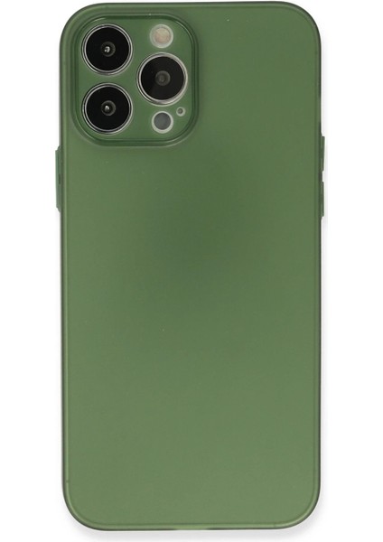 MYT09 iPhone 13 Pro Kılıf Puma Silikon - Yeşil