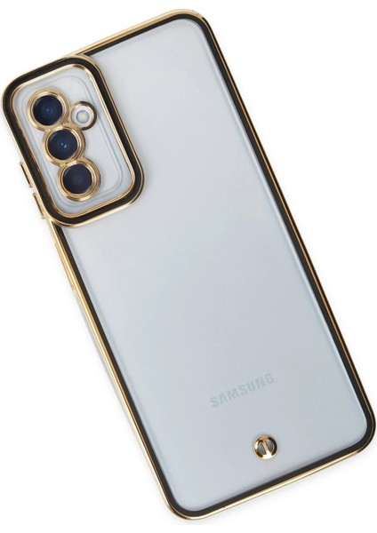 MYT09 Samsung Galaxy A04S Kılıf Liva Lens Silikon - Siyah modelleri