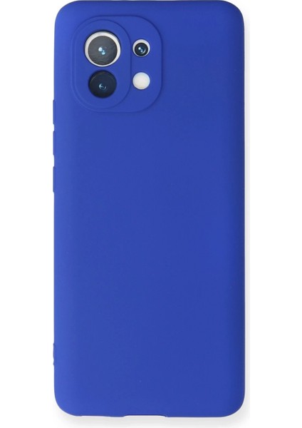 MYT09 Xiaomi Mi 11 Kılıf First Silikon - Lacivert