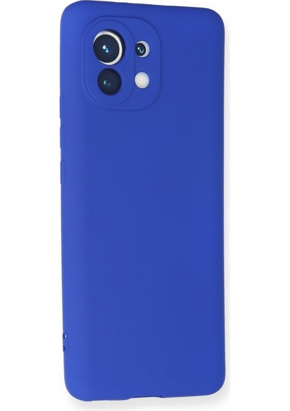 MYT09 Xiaomi Mi 11 Kılıf First Silikon - Lacivert fiyatları