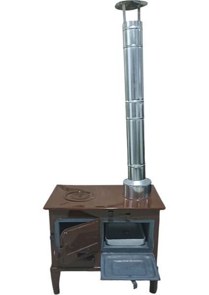 Kuzine Kamp Sobası Fırınlı Emaye Kamp Sobası indirimleri