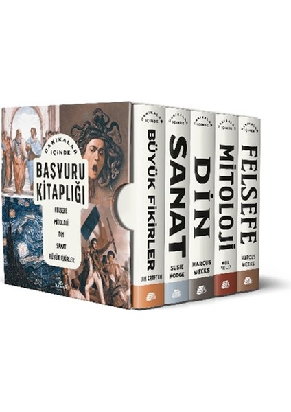 Dakikalar Içinde Başvuru Kitaplığı – Kutulu Set (5 Kitap)