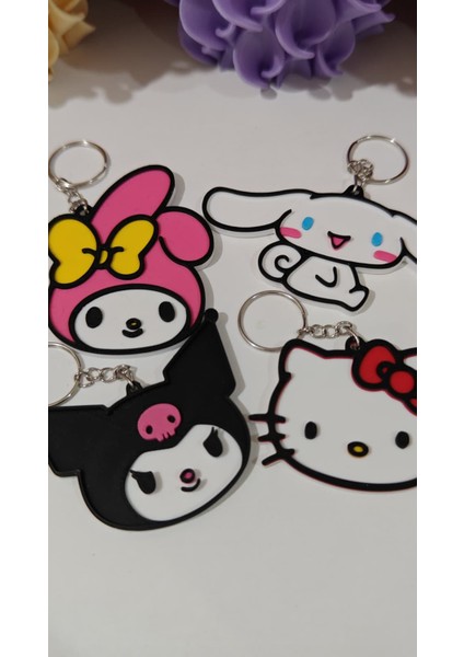Hello Kitty, Kuromi ve Sanrio Arkadaşları | Büyük Boy Anahtarlık & Çanta Süsü modelleri