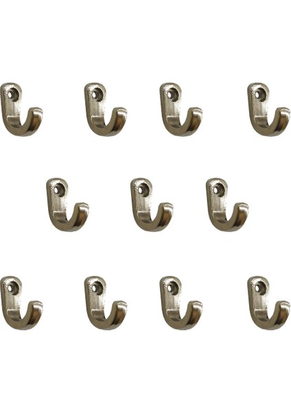 Mulvxkrg KRG02 Tekli Anahtar, Bijuteri, Vitrin, Dekor Askısı - Nikel, 10X18X22 mm (Mulvix) fiyatları