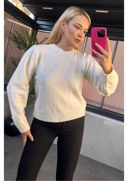 Beyaz Simli Yumoş Kazak fırsatları