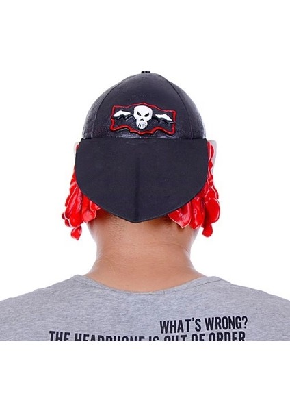 Lateks Şapkalı Gözlüklü Beyaz Maske modelleri