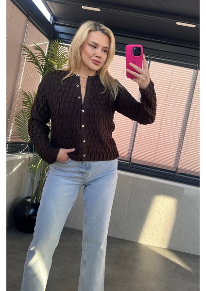 Kahverengi Bürümcük Hırka fiyatları