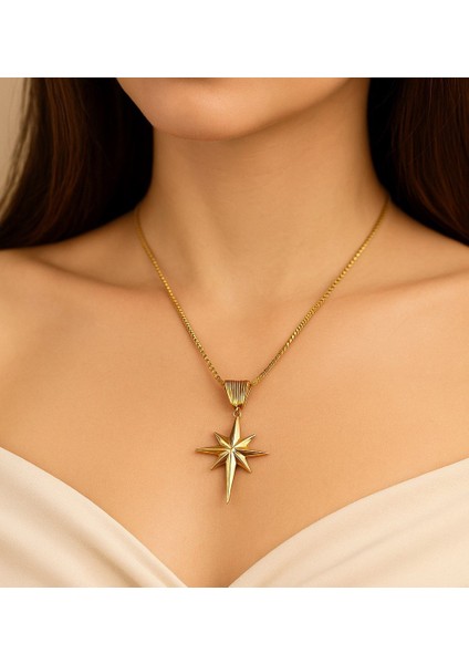 Kutup Yıldızı Çelik Kolye fiyatları