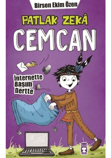 Patlak Zeka Cemcan - Internette Başım Dertte (Fleksi Cilt)