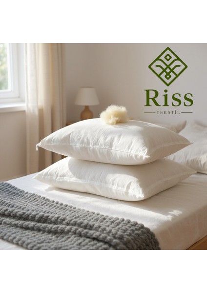2 Adet %100 Doğal Kuzu Yünü Yastık- 50X70CM indirimleri