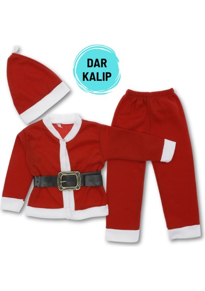 Erkek Çocuk Noel Yılbaşı Kostüm Kırmızı modelleri