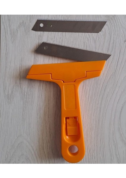 Çok Fonksiyonlu Profesyonel Cam Kazıma Bıçağı 2 Adet Yedek Bıçak Hediyeli indirimleri