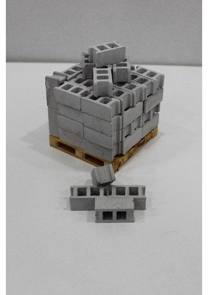 Gerçekçi Minyatür Briket 50 Adet 1/16 Ölçek Minyatür Briket fiyatları