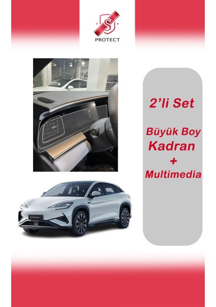 Byd Sealıon 7 Set ( Büyük Boy Kadran + Multimedia) 9h Nano Ekran Koruyucu