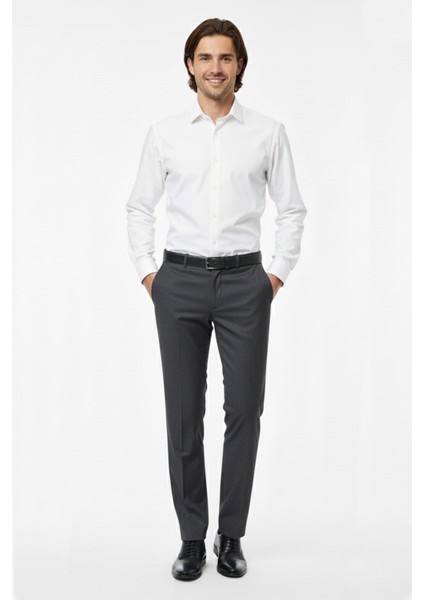 Erkek Regular Fit Kumaş Pantolon Likra Kumaş BGL-ST05030