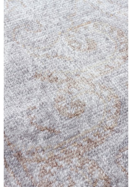 Pera 03 D.grey Bronze Uşaklı Kadınların Yoğun El Emeği ile Dokunan Soyut Desenli, Salon Halısı fırsatları