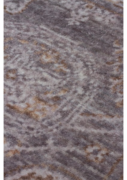Pera 03 D.grey Bronze Uşaklı Kadınların Yoğun El Emeği ile Dokunan Soyut Desenli, Salon Halısı indirimleri