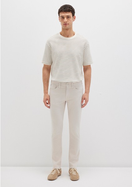 Jake Ekru Comfort Gabardin Pantolon 0042222763