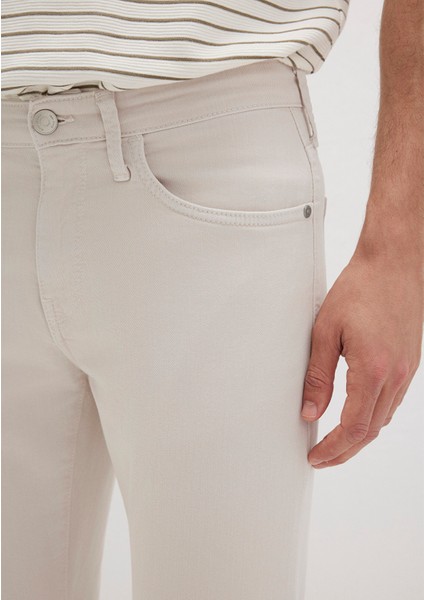 Jake Ekru Comfort Gabardin Pantolon 0042222763