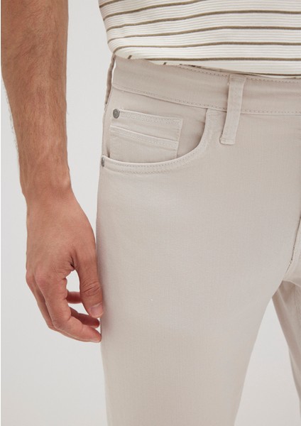 Jake Ekru Comfort Gabardin Pantolon 0042222763