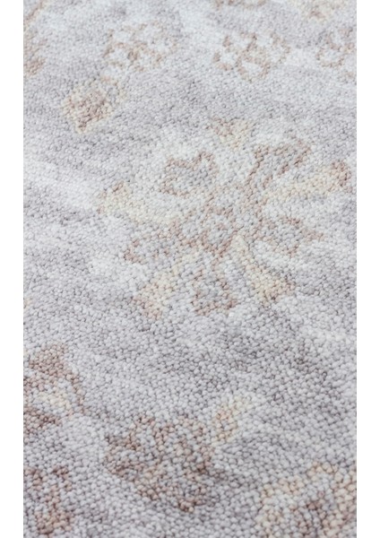 Pera 07 D. Grey Antrasıt Uşaklı Kadınların Yoğun El Emeği ile Dokunan Soyut Desenli, Salon Halısı fırsatları