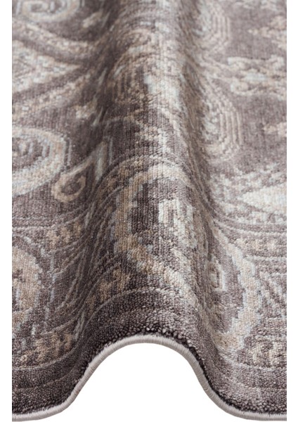 Pera 03 Smoke Grey Uşaklı Kadınların Yoğun El Emeği ile Dokunan Soyut Desenli, Salon Halısı modelleri