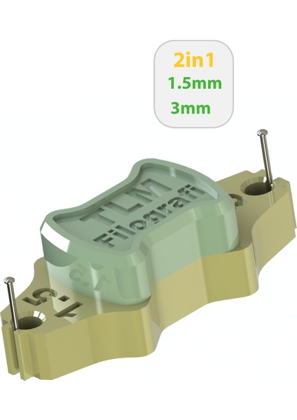 Filografi Profesyonel 2in1 Mıknatıslı Çivi Tutma Çakma Aparatı - Çok Fonksiyonlu