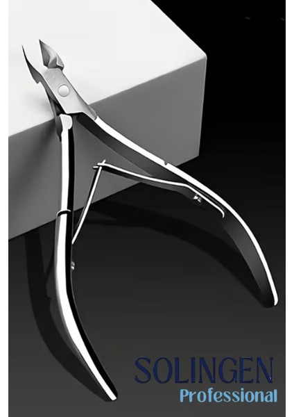 Ocean Solingen Çift Bilyeli Manikür Pedikür Tırnak Et Pensi Profesyonel Tırnak Makası