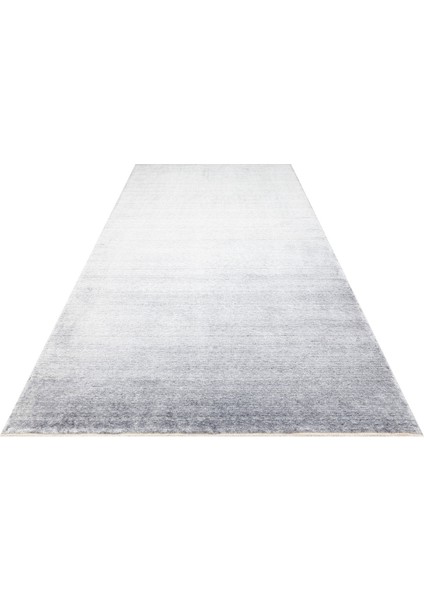 Pera Plaın Light Grey Uşaklı Kadınların Yoğun El Emeği ile Dokunan Soyut Desenli, Salon Halısı