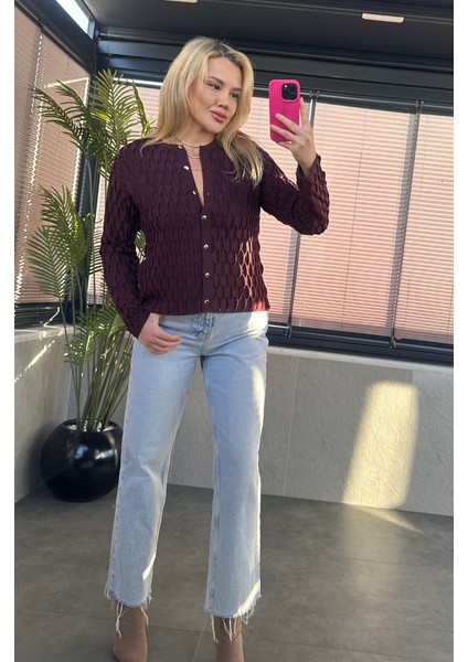 Bordo Bürümcük Hırka fiyatları