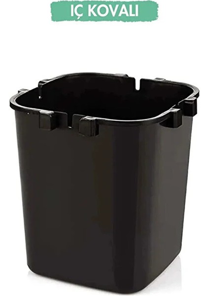 Kapaklı Tutma Saplı Tezgah Üstü Sihirli Çöp Kovası | Iç Kovalı Kapaklı Tutma Saplı Tezgah Üstü Sihirli Çöp Kovası | Iç Kovalı Pratik Çöp Kutusupratik Çöp Kutusu modelleri