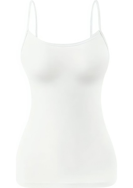 6'lı Ekonomik Paket %100 Pamuk Ribana Ip Askılı Kadın Atlet OZT510 modelleri